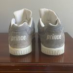 Prince Blue Suede Tennis Shoes Sneakers Size 8W Cute Chunky Sole Photo 4