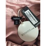 Boohoo NWT  Purple Champagne Bandeau Cutout Maxi Dress Photo 4