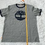 Timberland  tree logo Ringer short sleeve Tee in heather grey size Large Photo 8
