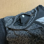 Lululemon Athletica floral Black and White Patterned Shorts size 6 Photo 4