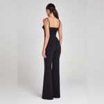 Nadine Merabi Sabrina Black Jumpsuit Size M Photo 3