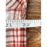 Marmot B6 Womens Flannel Shirt Medium Red Plaid Long Sleeve Button Up Casual Top Photo 3