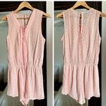 After Market  Pink Lace Romper Photo 1