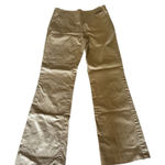 Tory Burch khaki beige pants straight leg mid rise casual work SZ 6 #2419 Photo 0