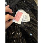 Nichole‎ Lynel The Label Mini skirt sequin bubble black Size Large Glam Cocktail Photo 6