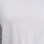 Free People (Intimately) White Cropped Pajama Tank Top with Open Tied Back-Small Photo 2