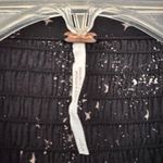 Free People  Stars Align Tie neck button front blouse size large Photo 6