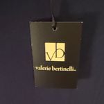 Valerie Bertinelli  Navy Long Sleeve Top with Rhinestone Detailing size small Photo 4