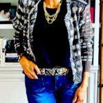 CAbi  #4097 Long Sleeve Classic Cardigan Size L Photo 1