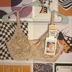 Adonna  Lace Underwire Bra - Tan Photo 1