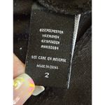 Torrid  Collar V-Neck Black 2 Button Blazer Sz 2 3/4 Rouched Sleeves Faux Pockets Photo 7