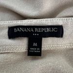 Banana Republic  Shirt Womens Medium Tan Tunic Top Casual‎ Neutral Minimalist Photo 5