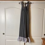 Gap  GREY RUFFLE TRIM TANK MAXI DRESS Photo 5