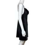 Victoria's Secret  Nightgown Women Large Black‎ Mini Slip Dress Cowl Neck Lingerie Photo 1