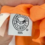 Laundry by Shelli Segal Laundry By‎ Shelli Segal Vintage Orange Halter CrissCross Back Summer Dress 4P Photo 5