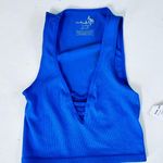 Free People Intimately Strapped in Brami Neon Blue M/L New Photo 4