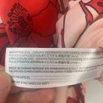 Keepsake Women's All Tied Up Red Floral Romper Size Medium Red Photo 9