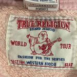 True Religion  Light Pink Women's Graphic Hoodie and Sweatpants Set Photo 1