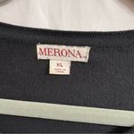 Merona Black Women's XL Cardigan Sweater Party Holiday Event Photo 2