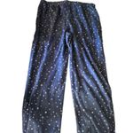 DKNY Blue Polka Dot Pajama Lounge Pants Women’s XL Cozy Sleepwear Photo 5