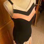 Chic Me Nwt, Lavishly Paris Silhouette Enhancing Women’s Color Block SunDress Photo 6