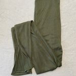 ASOS Flounce Ribbed Leggings With Slit Photo 3