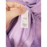 NWT Ronny Kobo Kelly Lavender Mini Dress Large Blouson Pastel Event Coquette Purple Photo 6