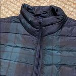 Loft Ann Taylor plaid tartan puffer vest S small 4 Photo 1