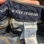 American Eagle distressed super low rise size 2 jeggings Photo 2