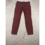 Kuhl Legendary Pants Womens Sz 8 Maroon Red Slim Stretch Cotton * Photo 1