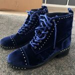 Marc Fisher Cassidey studded Velvet Booties Photo 0