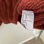 American Eagle  Outfitters Burnt Orange Cable Knit Chenille Sweater Photo 4