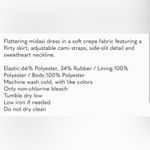 Abercrombie & Fitch NWT Floral Sweetheart Neckline Dress Photo 7