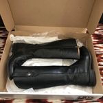 Frye  Jayden Button Tall Knee High Black Leather Campus Equestrian Riding Boots Western Cowboy-Size 7 Comes with box Photo 0