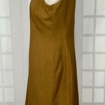 Pret a Porter Suits camel Brown sleeveless Sheath Dress Size 12 Photo 3