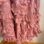 V. Chapman The Scarlette Dress in Pink Peony Print Size 2 Photo 4
