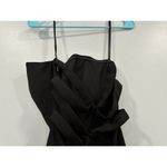 La Femme 28835 Black Double Cross Back Gown Size 8 NWOT Photo 5