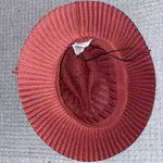 Nine West  knitted fedora brim hat one size tassel adjusted inside Photo 4