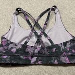 Lululemon Energy Bra Size 6 Floral Shift Multicolor Medium Support B/D Cup Photo 1