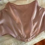 Pretty Little Thing Pink Corset Top Photo 1