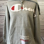 Champion  Small Hoodie Sweatshirt Hooded‎ Spell Out Zipper Hood Graphic Pullover Photo 0