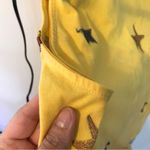 Pepaloves yellow beach theme sleeveless dress Small casual beachy flowy casual Photo 4