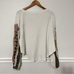 Free People  x We The Free • blossom thermal top in ivory combo bohemian sz M Photo 7