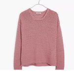 Madewell Open-Stitch Austen Pullover Sweater Sz M Photo 2