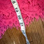 Fate NWT hot pink lace collared top size small Photo 7