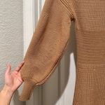 STAUD  Marylebone Sweater Dress in Camel Photo 9