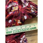 Old Navy ‎ Women Maternity Size Large Tunic Top Long Sleeve Floral Pleated Tiered Photo 4