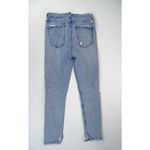 AGOLDE Jeans Womens 28 Nico Jean High Rise Button Fly Cropped Headlines Distress Photo 6