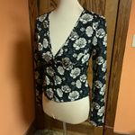 Nasty Gal Nothing Bud Flowers Button down Blouse Photo 8