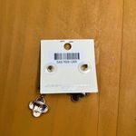 Mia Collection Clover Brown Tan Gold Pendant Dangle Earrings Photo 2